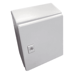 Gabinete de Acero / Nema 4 -IP 66 de 15 x 15 x 12 cm / Platina incluida.