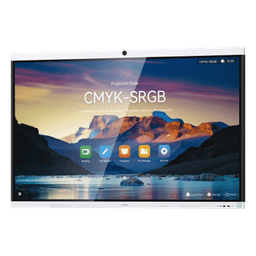 HUAWEI IdeaHub B3, Pantalla interactiva para Colaboración Inteligente, 65", 4K UHD, Harmony, Wi-Fi 6, Seguimiento de Voz, BYOM, Administración desde la Nube Gratis, blanco Jade