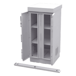 Gabinete de Seguridad de Lámina Galvanizada  para Almacenamiento de Baterías (Hasta 6 baterías PL110D12).