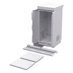 Gabinete de Seguridad de Lámina Galvanizada  para Almacenamiento de Baterías (Hasta 6 baterías PL110D12).