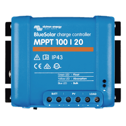 BlueSolar MPPT 100/20. Controlador Solar MPPT 20A, Voltaje Selección Automática: 12/24/48 Vcc.