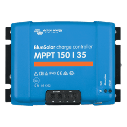 BlueSolar MPPT 150/35. Controlador Solar MPPT 35A, Voltaje Selección Automática: 12/24/36/48 Vcc.