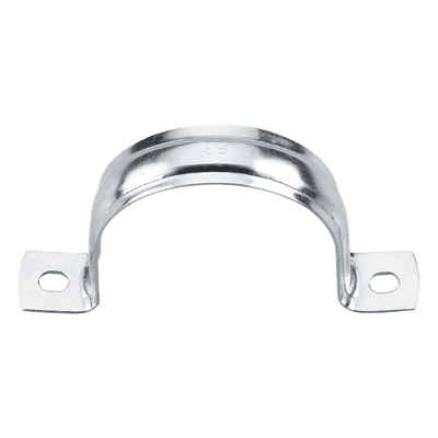 Abrazadera Omega / Conduit 3/4" / Acero Cincado 5 μm / Carga 30 kg / Espesor 1.2 mm