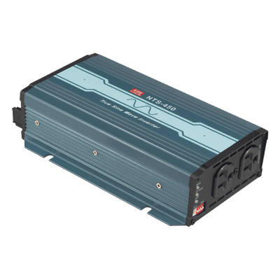 Inversor de Onda Pura / Entrada 12 Vcd / Salida 450 W 120 Vca 60 Hz / Rango -25°C a +70°C / 8.27 x 2.17 x 5.12 in