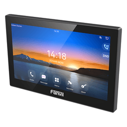 Monitor IP/SIP para Interior / Pantalla Táctil 7 Pulgadas / Video HD 1080p H.264 / Wi-Fi y Ethernet 10/100 Mbps / Control de Acceso Remoto