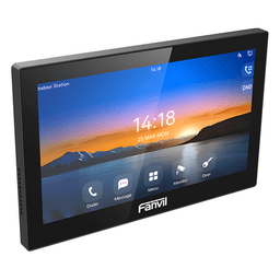 Monitor IP/SIP para Interior / Pantalla Táctil 7 Pulgadas / Video HD 1080p H.264 / Wi-Fi y Ethernet 10/100 Mbps / Control de Acceso Remoto