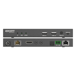 Kit Extensor HDMI | 4K2K@60HZ | HDR 4:4:4 | HDBaseT | 100M | Salida de Audio | HDCP 2.2 | IR Bidireccional | Admite la función USB KVM