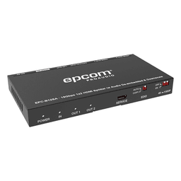 Splitter HDMI / 1x2 Distribución Simultánea / 4K@60Hz 4:4:4 HDR / Extractor de Audio Óptico y Analógico / Down-Scaler 4K a 1080p / 18 Gbps / HDMI 2.0b