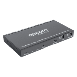 Splitter HDMI / 1x2 Distribución Simultánea / 4K@60Hz 4:4:4 HDR / Extractor de Audio Óptico y Analógico / Down-Scaler 4K a 1080p / 18 Gbps / HDMI 2.0b