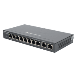 Router Balanceador SD-WAN / 10 Puertos Gigabit / PoE+ 110W / 4 ISP / 1 Gbps / 200 Clientes