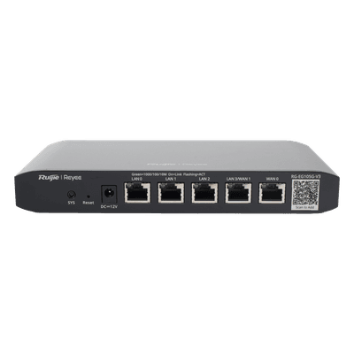 Router Balanceador SD-WAN / 600 Mbps / 100 Usuarios Concurrentes / 2 WAN Gigabit / 20,000 Sesiones / 12 Watts