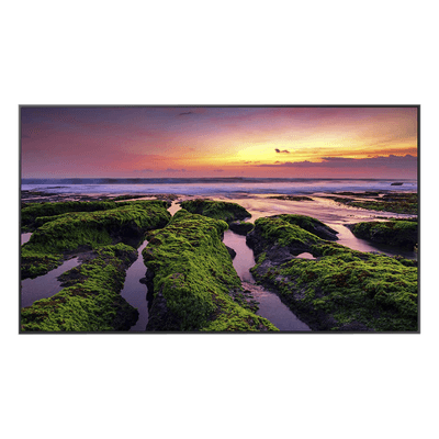 Pantalla Profesional LED de 55" para marketing digital / UHD 4K (3840x2160p) / Entradas de Video HDMI / uso 16/7 / Compatible VESA 200x200 / compatible con plataforma de gestion Samsung VXT