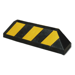 Tope Vehicular 55cm / Para Camion / Estacionamiento / Color Negro-Amarillo.
