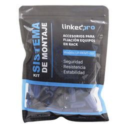 Kit de Montaje Rápido para Equipos en Rack / No más Tuercas Enjauladas / Soporta hasta 50 kg (50 Piezas)