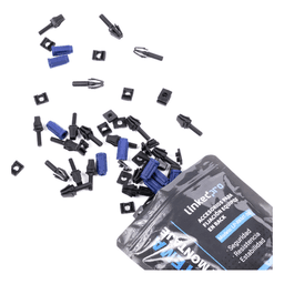 Kit de Montaje Rápido para Equipos en Rack / No más Tuercas Enjauladas / Soporta hasta 50 kg (50 Piezas)