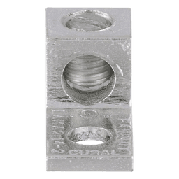 Conector Mecánico de Aluminio / Un Orificio 1/4" / Un Barril / Cable 14 a 2 AWG / 600 V / 90°C