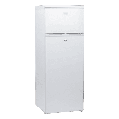 Refrigerador Solar Combinado / 220 L (7.7 ft³) / 12/24 VCC / Consumo 75 W / Refrigerante R600a / Operación 18-38°C