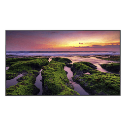 Pantalla Profesional LED de 65" para marketing digital / UHD 4K (3840x2160p) / Entradas de Video HDMI / uso 16/7 / Compatible VESA 400x300 / compatible con plataforma de gestion Samsung VXT