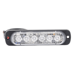 Luz Auxiliar LED / 6 LEDs / Certificación SAE Clase 1 y ECE R65 / Sincronización 15 Unidades / Perfil Bajo 9 mm / Aluminio Sólido