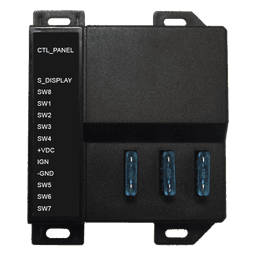 Controlador de Interruptores / 8 Canales / 3x10A y 5x0.2A / Táctil Retroiluminado / 10~24 VCD / RJ45 4 m (13.1 ft)