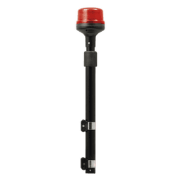 Luz Telescópica para Motocicletas / 8 LED / Rojo / 12~24 VCD / IP6K6 / ECE R65 / SAE J845 / 88 mm de Altura