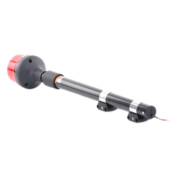 Luz Telescópica para Motocicletas / 8 LED / Rojo / 12~24 VCD / IP6K6 / ECE R65 / SAE J845 / 88 mm de Altura