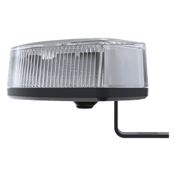 Luz Auxiliar Esquinera / 9 LED / Ámbar / Lente Transparente / Multivoltaje 12-24 VCD / SAE / ECE R65