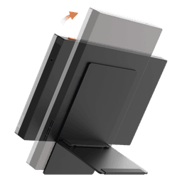 Pantalla Inalámbrica / Con Batería Recargable 4600mAh / Wi-Fi / Ideal Para Escritorio o Pared  / Vista en Vivo de Cámaras EZVIZ / Compatible con Videoportero CS-HP7  para ver Cámara y Apertura Remota  / Audio de Dos Vías