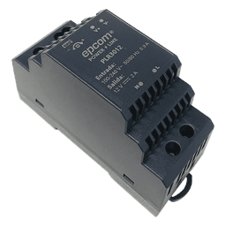 Fuente de poder DIN Riel / 15 Vcc / 2 A / 30 W / Entrada 100-240 Vca / Terminales 5.5 x 2.5 mm / -20°C a 45°C / 3.7 x 1.4 x 2.3 pulgadas