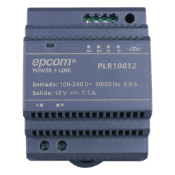 Fuente de alimentación / 12 Vcc / 7.1 A / 85.2 W / Entrada universal 100-240 Vca / -30°C a 70°C / 3.71 x 2.76 x 2.30 pulgadas