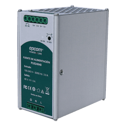 FUENTE DE ALIMENTACION 48 VCC / DIN RIEL /  5 AMPERES / 240 W 