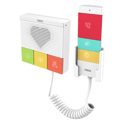 Intercomunicador SIP Wi-Fi para Hospital/Asilos, 6 botones, antibacterial, 1 Relevador integrado