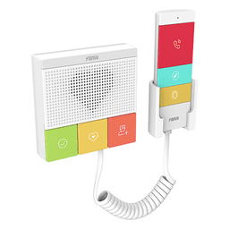Intercomunicador SIP Wi-Fi para Hospital/Asilos, 6 botones, antibacterial, 1 Relevador integrado