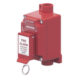 Estación de Alarma Contra Incendios / Activación por Anillo de Tracción / Conduit 3/4 pulgadas NPT / 2NO/2NC / Aluminio Libre de Cobre / Áreas Peligrosas