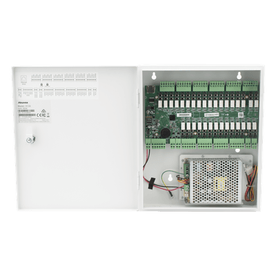 Controlador de Elevador IP / 32 Pisos / Gestión en la Nube / Wiegand 26/34 / PoE / 20,000 Tarjetas / 100,000 Eventos