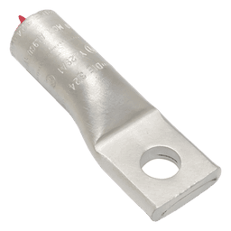 Zapata de Compresión de Aluminio para usarse para conductores de Cu y Al para Tornillo 1/2 "  y Calibre 250 KCMIL.