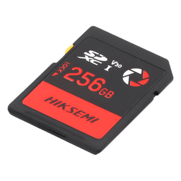 Memoria SDXC / 256 GB / Lectura 180 MB/s / Escritura 150 MB/s / V30 U3 Clase 10 / Resistencia -25°C a 80°C / Anti-impactos y Vibración