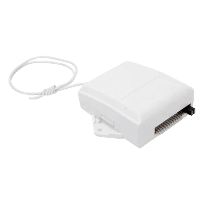 Receptor universal de 433 MHz con 2 salidas de relevador para controles CEREMLXB, compatible con paneles de alarma de varias marcas