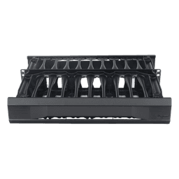 Organizador de Cables Horizontal CableTek, Doble (Frontal y Posterior), Para Rack de 19in, 2 UR