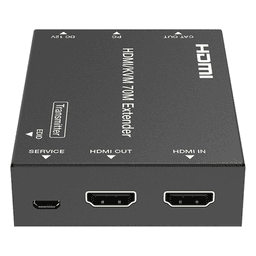 Kit Extensor HDMI con KVM | 70m | 4K2K@60Hz | 4:4:4 |  HDMI2.0b y HDCP 2.2 | Salida de Audio 3.5mm | Admite PoC | Admite USB 1.1