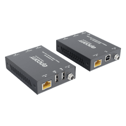 Kit Extensor HDMI con KVM | 70m | 4K2K@60Hz | 4:4:4 |  HDMI2.0b y HDCP 2.2 | Salida de Audio 3.5mm | Admite PoC | Admite USB 1.1