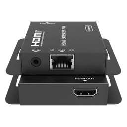 Extensor HDMI / 4K 30 Hz a 40 m (131.2 ft) / 1080p a 70 m (229.7 ft) / Cat5e/Cat6 / PoC / HDMI Loop / IR Bidireccional