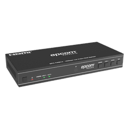 Videowall 4K 1x4 | HDMI & USB-C | 8 Modos de Visualización | Audio Óptico/Analógico | Control RS-232/IR | Plug & Play