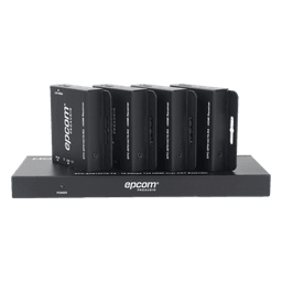 Splitter HDMI 1x4 / 4K@30Hz 4:4:4 / 1080p@60Hz / Extensión 40 m (131.2 ft) Cat6 / PoC / HDCP 1.4
