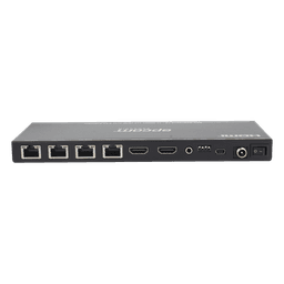 Splitter HDMI 1x4 / 4K@30Hz 4:4:4 / 1080p@60Hz / Extensión 40 m (131.2 ft) Cat6 / PoC / HDCP 1.4
