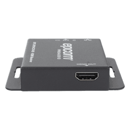 Splitter HDMI 1x4 / 4K@30Hz 4:4:4 / 1080p@60Hz / Extensión 40 m (131.2 ft) Cat6 / PoC / HDCP 1.4