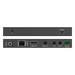 Splitter HDMI HDBaseT / 1x4 Distribución / 4K@60Hz 4:4:4 / Alcance 120 m (393.7 ft) en 4K / 150 m (492.1 ft) en 1080p / PoC / Audio Extraíble / EDID Avanzado / IR y RS232