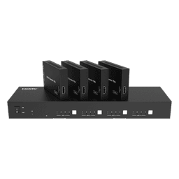 Extensor HDMI 4x4 / 18 Gbps / 4K@60Hz 4:4:4 / 70 m (230 ft) CAT6 / HDR10 / Dolby Vision / Web GUI