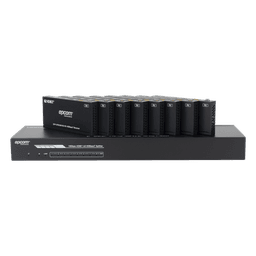 Splitter y Extensor de Video HDBaseT / 1x8 / 4K@60Hz 4:4:4 / 120 m (393.7 ft) en 4K / 150 m (492.1 ft) en 1080p / 18 Gbps / HDR10+ / PoC / IR y RS-232