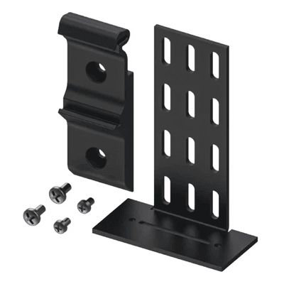 Adaptador para Riel DIN / 35 mm / ABS+PC y Acero S235JR / 90x70x25 mm / 68 g